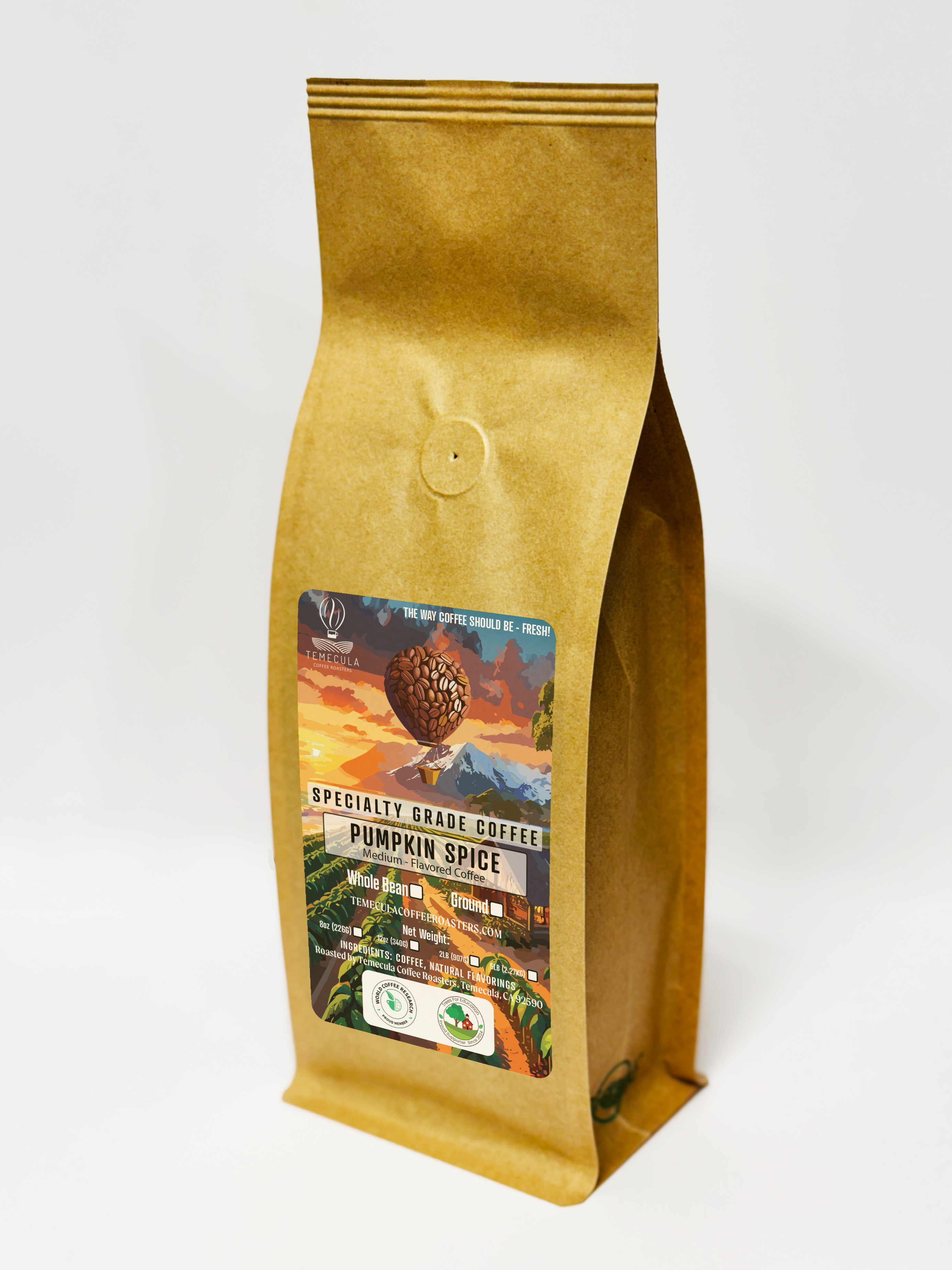 Pumpkin Spice (Coffee of the Month — October)